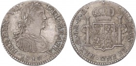 SPANISH MONARCHY: FERDINAND VII
Ferdinand VII
1 Real. 1810. MÉXICO. T.H. 3,43 grs. Pátina. AC-602. EBC/EBC-.
