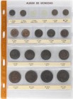 PESETA SYSTEM: LOTS
Lote 17 monedas 1 (4), 2 (5), 5 (4) y 10 Céntimos (4). 1870 a 1913. GOBIERNO PROVISIONAL a ALFONSO XIII. A EXAMINAR. MBC- a EBC.