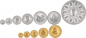 PESETA SYSTEM: V CENTENARIO
5th Centenary Discovery of America
Serie 12 monedas 100, 200, 500, 1.000, 2.000, 5.000 (2), 10.000 (2), 20.000, 40.000 y...