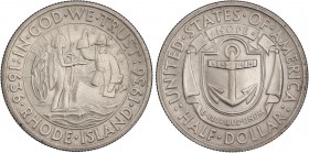 WORLD COINS: UNITED STATES
Unites States of America
1/2 Dólar. 1936. 12,42 grs. AR. III Centenario Rhode Island. KM-185. SC.
