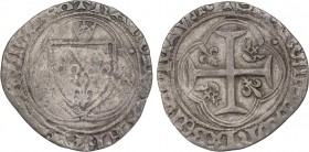 WORLD COINS: FRANCE
France
Blanca a la Corona. (1485). CARLOS VIII. Anv.: Escudo de armas rodeado de tres coronas. Rev.: Cruz con coronas y lirios. ...