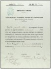 SPANISH BANK NOTES: ANCIENT
Spanish Banknotes
Empréstito Forzoso. 700 Reales de Vellón. 10 Noviembre 1873. CARLOS VII, PRETENDIENTE. DURANGO. Doble ...