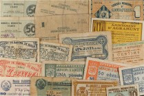 PAPER MONEY OF THE CIVIL WAR: CATALUNYA
Lote 23 billetes 10 Céntims a 1 Pesseta. Incluye billetes de Amer (4), Arbucies (2), Anglés (3), Baronia de R...