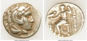 MACEDONIAN KINGDOM. Alexander III the Great (336-323 BC). AR drachm (18mm, 4.19 gm, 12h). Fine. Lifetime issue of Abydus(?), ca. 328-323 BC. Head of H...