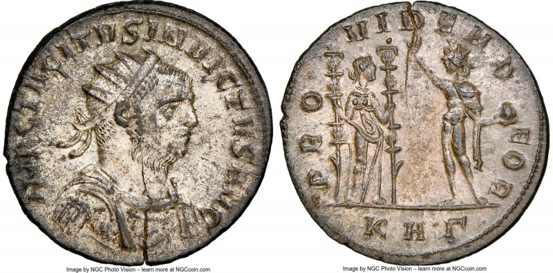 Tacitus (AD 275-276). BI antoninianus (22mm, 3.68 gm, 6h). NGC MS 5/5 - 4/5, Sil...