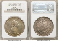Salzburg. Hieronymus Taler 1784-M AU58 NGC, KM435, Dav-1263. A soft champagne and lavender veil is draped over this near Mint State example.

HID098...