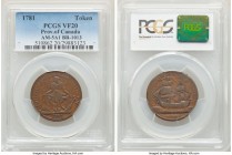 Lower Canada copper "North American" Token 1781 VF20 PCGS, Br-1013, AM-5A1. 

HID09801242017

© 2020 Heritage Auctions | All Rights Reserved
