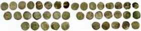 20-Piece Lot of Uncertified Assorted Issues from the 17th Century Fine, Sizes range from 15-20mm. Average weight 1.22gm. Includes Besançon City Carolu...