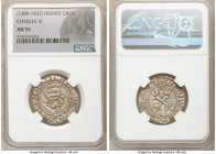 Charles VI Gros ND (1380-1422) AU55 NGC, Angers mint, Dup-387. 25mm. 

HID09801242017

© 2020 Heritage Auctions | All Rights Reserved