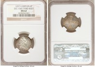 William III 6 Pence 1697 MS62 NGC, KM496.1, S-3538, ESC-1566. A well-struck near-choice specimen.

HID09801242017

© 2020 Heritage Auctions | All ...