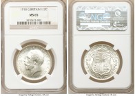 George V 1/2 Crown 1918 MS65 NGC, KM818.1, S-4011. Blast white, untoned. 

HID09801242017

© 2020 Heritage Auctions | All Rights Reserved