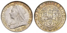 Great Britain. Victoria Queen. 1 shilling. 1893. (Km-780). Ag. 5,65 g. Almost UNC. Est...40,00.   

SPANISH DESCRIPTION: Gran Bretaña. Victoria. 1 shi...