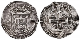 Portugal. Felipe III. 1 tostão. (1621-1640). (Gomes-tipo 13). Ag. 7,62 g. VF. Est...75,00.   

SPANISH DESCRIPTION: Portugal. Felipe III. 1 tostao. (1...