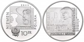 Poland. 10 zlotych. 2009. MW. (Km-Y686). Ag. 14,04 g. PR. Est...20,00.   

SPANISH DESCRIPTION: Polonia. 10 zlotych. 2009. MW. (Km-Y686). Ag. 14,04 g....