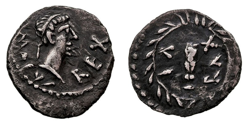 MONEDAS ANTIGUAS
NORTE DE ÁFRICA
Ptolomeo. Denario. AR. (20 a.C.- 40 D.C.) A/C...