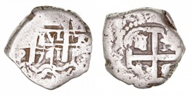 MONARQUÍA ESPAÑOLA
FELIPE V
2 Reales. AR. Potosí P. 1741. 6,99 g. CAL.1367. BC+