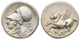 Corinthia, Corinth, Stater, 375-300 BC, AG 8.54 g.
XF
