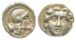 Minor Asia, Pisidia, Trihemiobol, 350 BC, AG 0.9 g.
Ref : BMC 257.8, Aulock 5278
AU