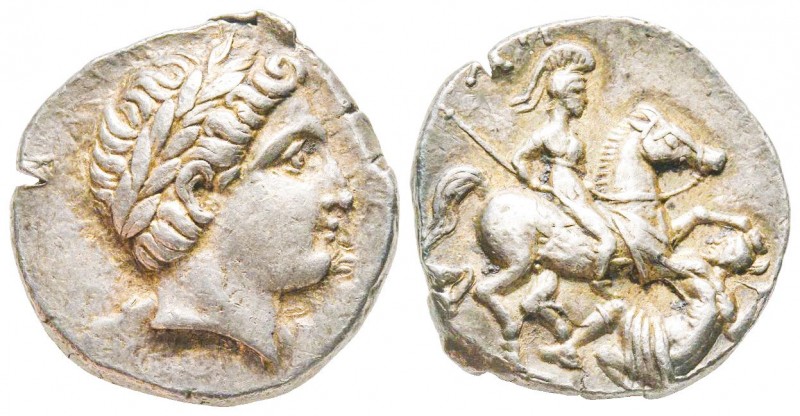 Paeonia, Patraos, Tetradrachm, 340-315 BC, AG 12.7 g.
Ref : SNG ANS 1031, Pozzi ...