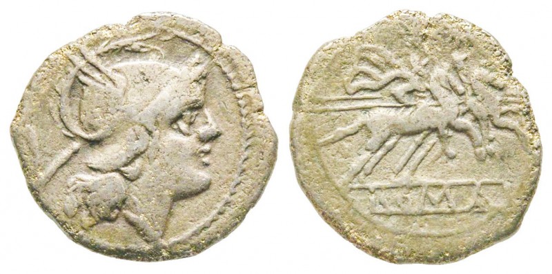 Roman Republic, anonymous, Quinarius, AG 1.86 g.
Ref : Crawford 141/6
VF