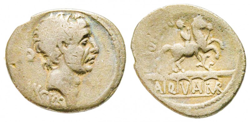 Roman Republic, L. Marcius Philippus, Denarius, 56 BC, AG 2.94 g. 
Ref : Crawfor...