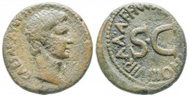 Augustus, As, 27 BC, AE 11.9 g.
Ref : RIC 435
Fine