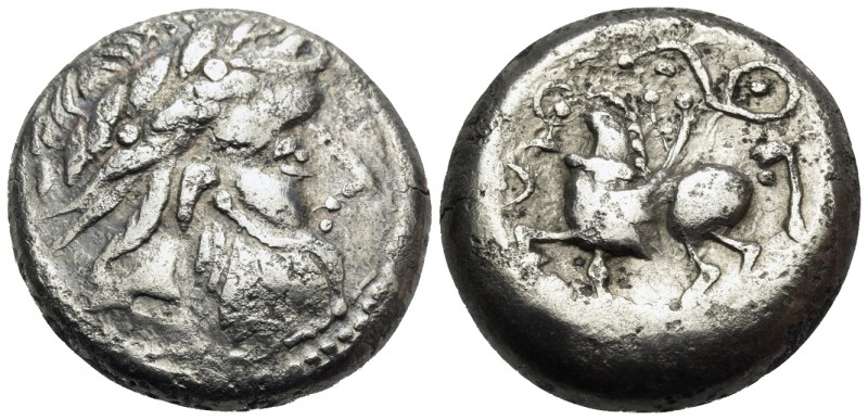 EASTERN CELTS. 2nd-1st centuries BC. Tetradrachm (Silver, 20 mm, 11.80 g, 12 h),...