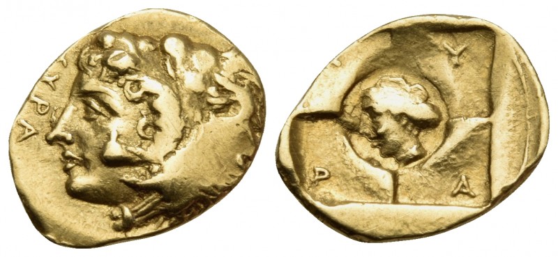 SICILY. Syracuse. Dionysios I, 405-367 BC. 20 Litra or Tetradrachm (Gold, 11.5 m...