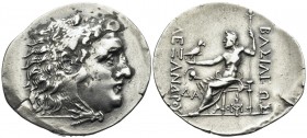 KINGS OF MACEDON. Alexander III ‘the Great’, 336-323 BC. Tetradrachm (Silver, 35.5 mm, 16.51 g, 12 h), struck posthumously, Mesembria, c. 175-125. Hea...