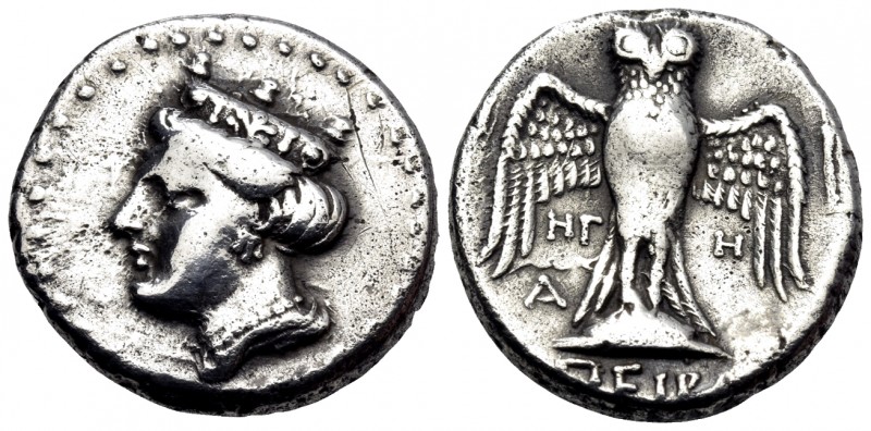 PONTOS. Amisos (as Peiraieos). Circa 435-370 BC. Siglos (Silver, 18 mm, 5.51 g, ...