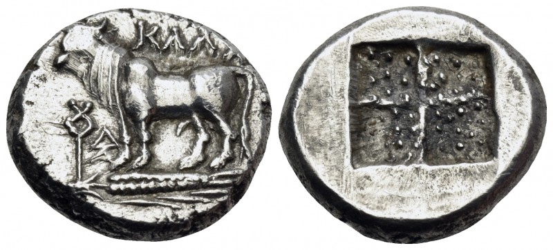 BITHYNIA. Kalchedon. Circa 367/6-340 BC. Drachm (Silver, 13.5 mm, 3.77 g, 1 h), ...