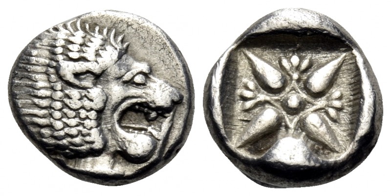 IONIA. Miletos. Late 6th-early 5th century BC. Twelfth stater or diobol (Silver,...