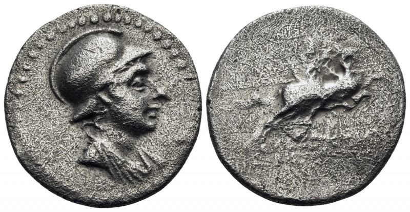 PHRYGIA. Kibyra. Circa 166-84 BC. Drachm (Silver, 18.5 mm, 3.19 g, 10 h), Cistop...