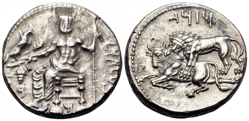 CILICIA. Tarsos. Mazaios, satrap of Cilicia, 361/0-334 BC. Stater (Silver, 22.5 ...