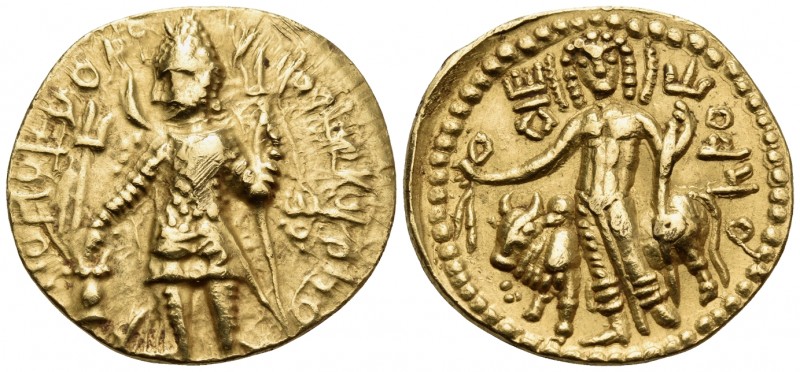 KUSHANO-SASANIANS. period of Ardashir /II) - Peroz I, Circa 255-310. Dinar (Gold...