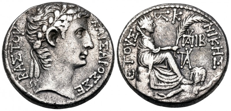 SYRIA, Seleucis and Pieria. Antioch. Augustus, 27 BC-AD 14. Tetradrachm (Silver,...