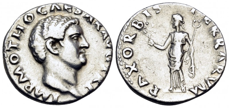 Otho, 69. Denarius (Silver, 18 mm, 3.39 g, 5 h), Rome, circa 15 January - 9 Marc...