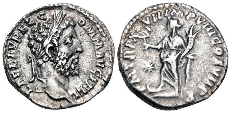 Commodus, 177-192. Denarius (Silver, 17.5 mm, 3.03 g, 12 h), struck shortly befo...