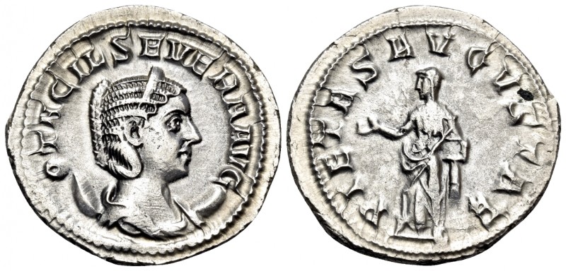 Otacilia Severa, Augusta, AD 244-249. Antoninianus (Silver, 22 mm, 3.41 g, 1 h),...