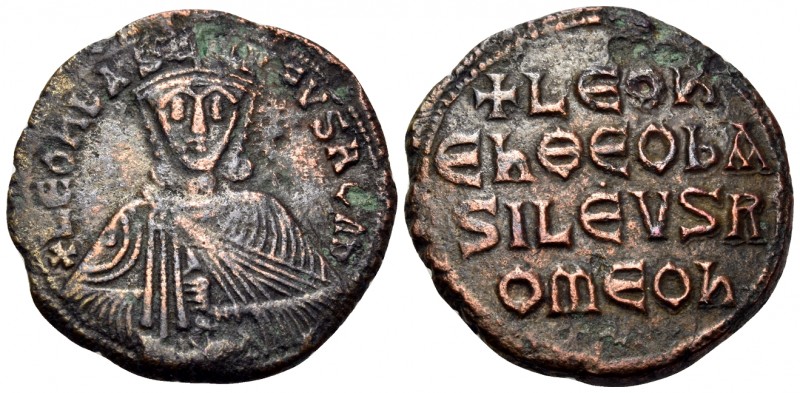 Leo VI the Wise, 886-912. Follis (Bronze, 27 mm, 9.66 g, 6 h), Constantinople. +...