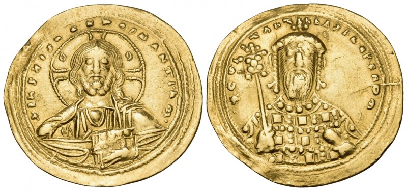 Constantine VIII, 1025-1028. Histamenon (Gold, 24.5 mm, 4.39 g, 6 h), Constantin...