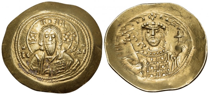 Michael VII Ducas, 1071-1078. Histamenon nomisma (Gold, 29 mm, 4.29 g, 6 h), Con...