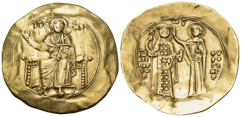 John II Comnenus, 1118-1143. Hyperpyron (Gold, 29 mm, 4.36 g, 6 h), Constantinop...