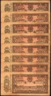 AFGHANISTAN

AFGHANISTAN. Lot of (8) Treasury. 5 Rupees, 1920. P-2b. Consecutive. Good.

Estimate: $100.00- $150.00