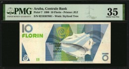 ARUBA

ARUBA. Centrale Bank. 10 Florin, 1990. P-7. PMG Choice Very Fine 35.

Estimate: $30.00- $50.00