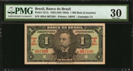 BRAZIL

BRAZIL. Banco do Brasil. 1 Mil Reis, 1923 (ND 1944). P-131A. PMG Very Fine 30.

Estimate: $25.00- $50.00