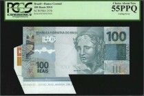 BRAZIL

BRAZIL. Banco Central do Brasil. 100 Reais, 2010. P-257b. Cutting Error. PCGS Currency Choice About New 55 PPQ.

Estimate: $100.00- $200.0...