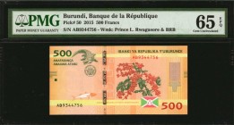 BURUNDI

BURUNDI. Lot of (6) Banque De La Repulique Du Burundi. 10 to 5,000 Francs, 2005- 2015. P-33e, 44b, 46, 48b & 50. Mixed PCGS Currency & PMG ...