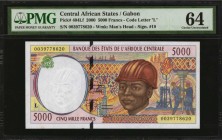 CENTRAL AFRICAN REPUBLIC

CENTRAL AFRICAN STATES. Lot of (6) Banque Des Etats De L'Afrique Centrale. 500 to 10000 Francs, 1994-2000. P-Various. PMG ...