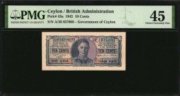 CEYLON

CEYLON. Government of Ceylon. 10 Cents, 1942. P-43a. PMG Choice Extremely Fine 45.

Estimate: $30.00- $50.00